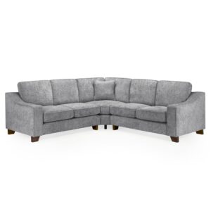 Nepean Fabric Corner Sofa In Slate