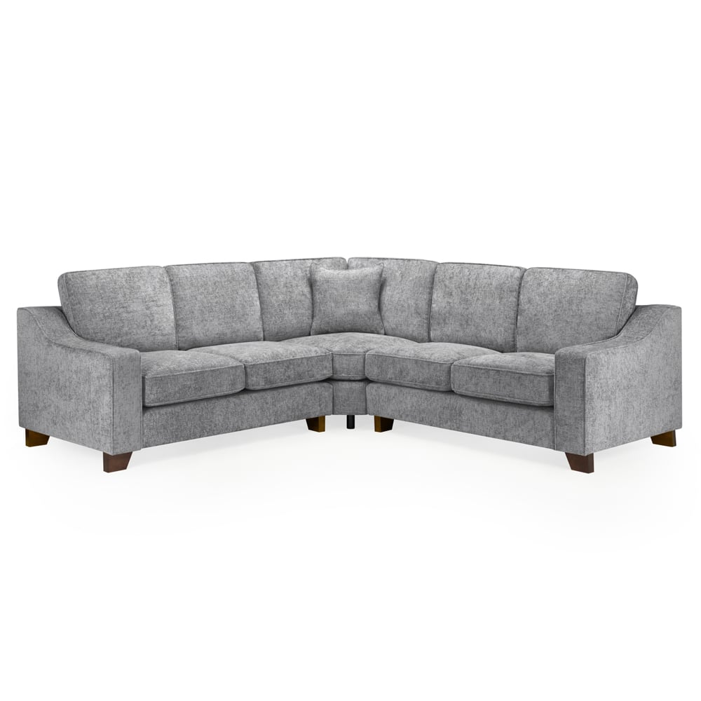 Nepean Fabric Corner Sofa In Slate