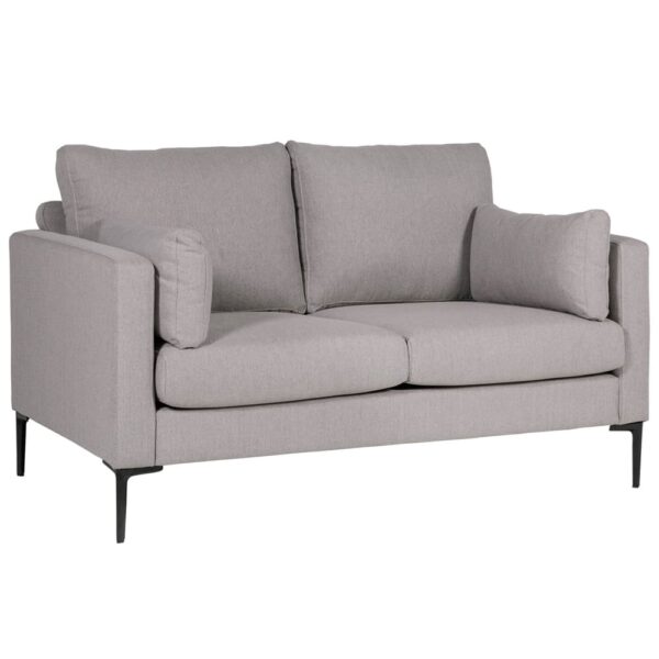 Waleska Fabric 2 Seater Sofa In Greige