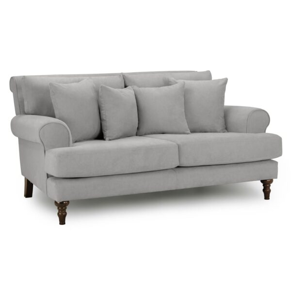 Summerfield Fabric 2 Seater Sofa In Grey
